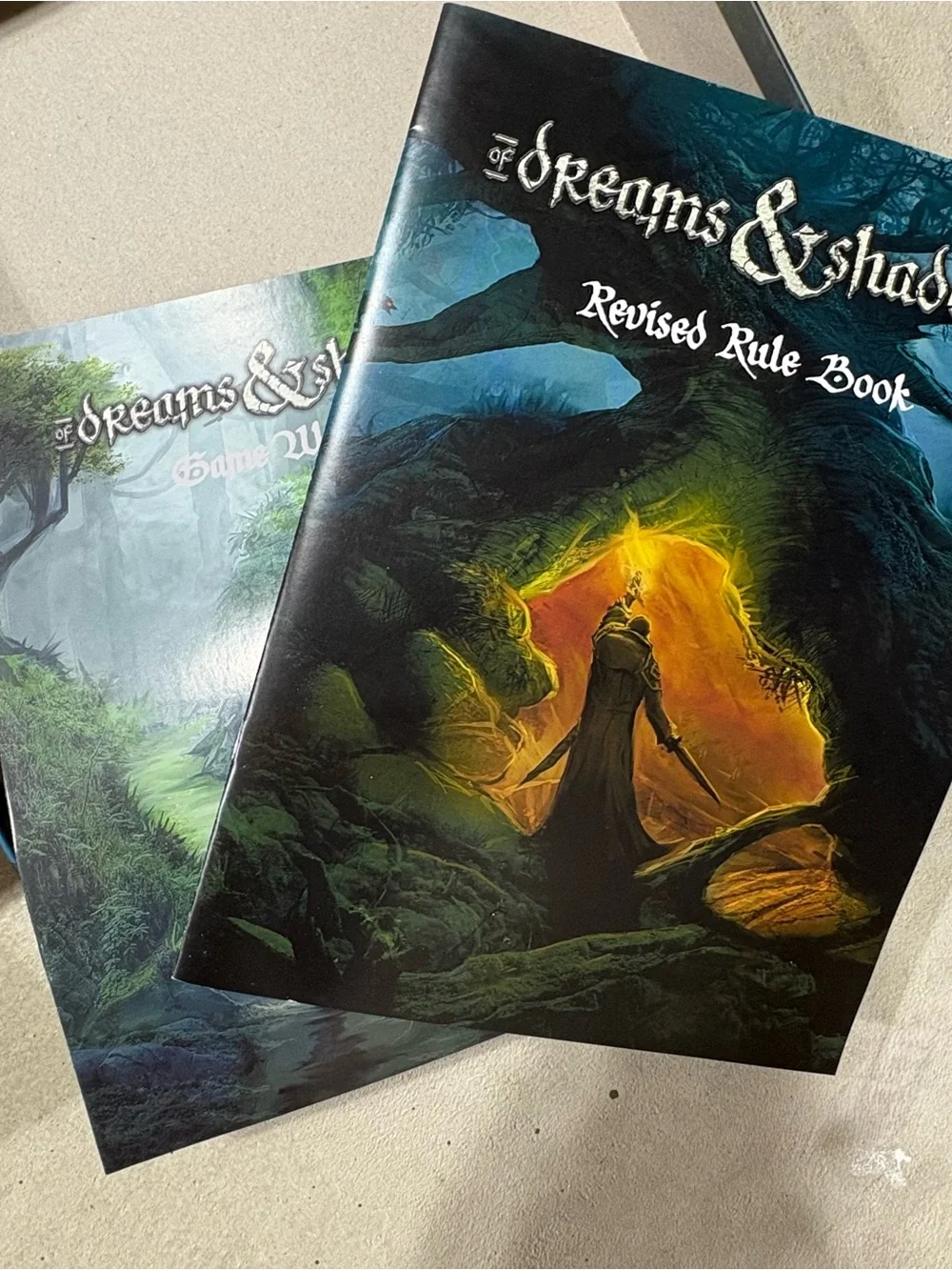 Of Dreams & Shadows Board Game - Dark Fantasy Open Box Factory Sealed Components